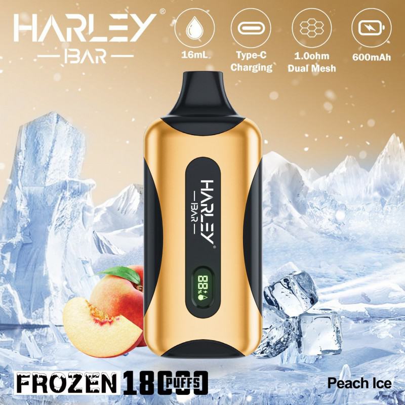 Disposable HARLEY Harley Frozen 18k Vape Brands