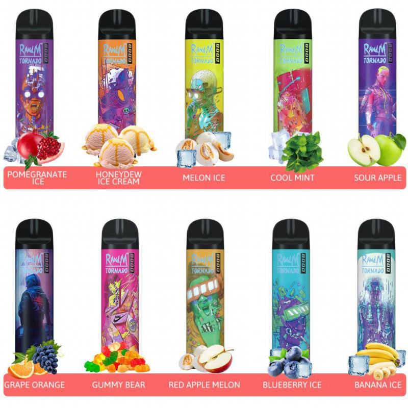 RandM Tornado 8000 Puffs Disposable Vape Device