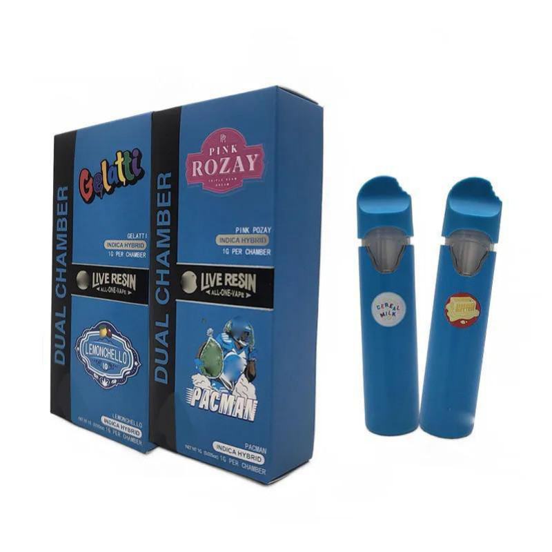 Customized Disposable Vapes Cookies Dual Chamber Pod