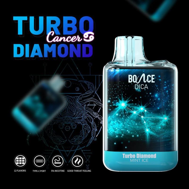 Bounce Turbo Diamond 6500 Disposable Pen