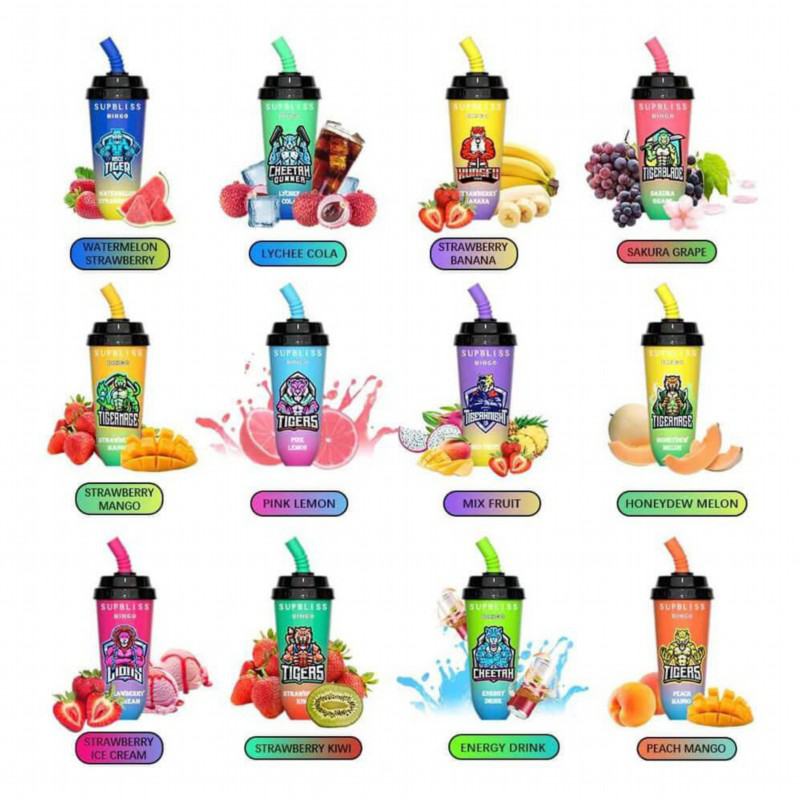 Randm Pens Randm Supbliss Bingo 8000 Puffs Disposable Vape