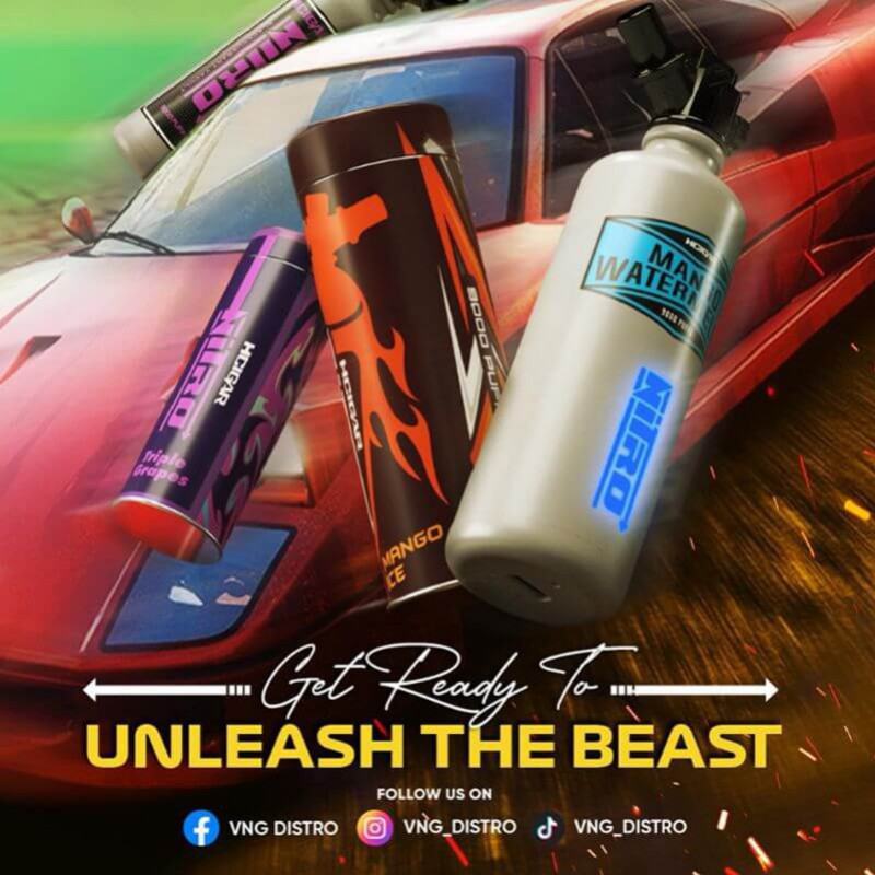 hcigar Hcigar Nitro 9000 Puffs Disposable Vape Pens