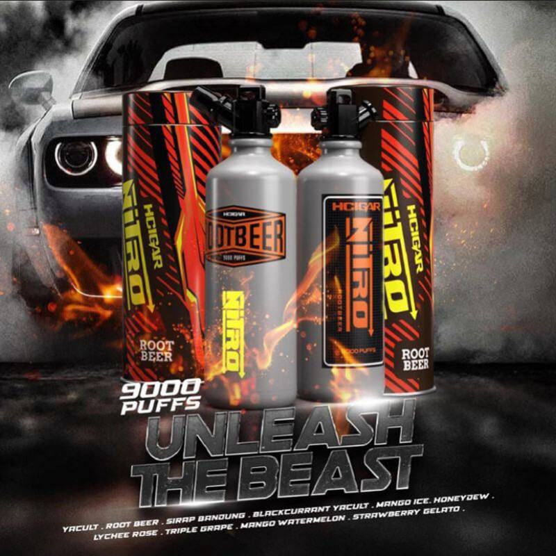 hcigar Hcigar Nitro 9000 Puffs Disposable Vape Pens