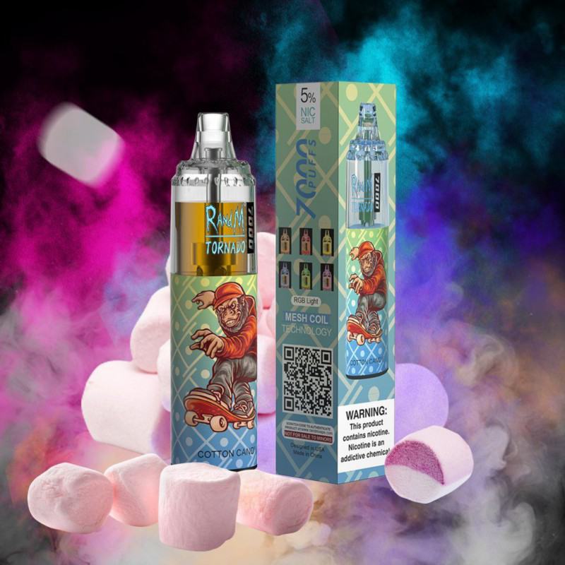 R & M Randm Tornado 7000 Puffs Vape Bars