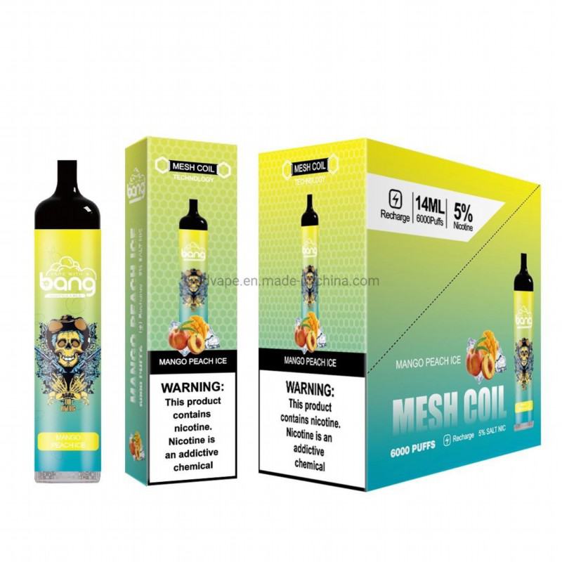 Bang Mesh Coil 6000 Puffs Disposable Vape Brands