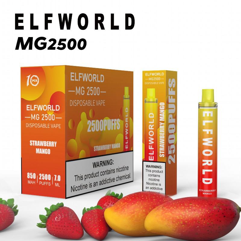 Elfworld Puff Mg 2500 Puffs Electronic Cigarette