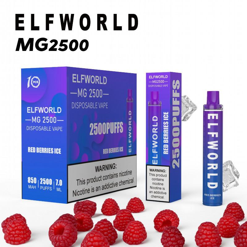 Elfworld Puff Mg 2500 Puffs Electronic Cigarette