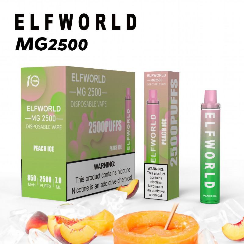 Elfworld Puff Mg 2500 Puffs Electronic Cigarette