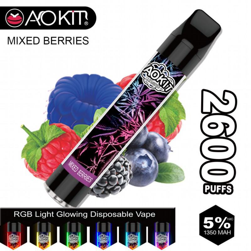 Disposable Aokit Vape Pen Aokit Lux 2600 Puffs