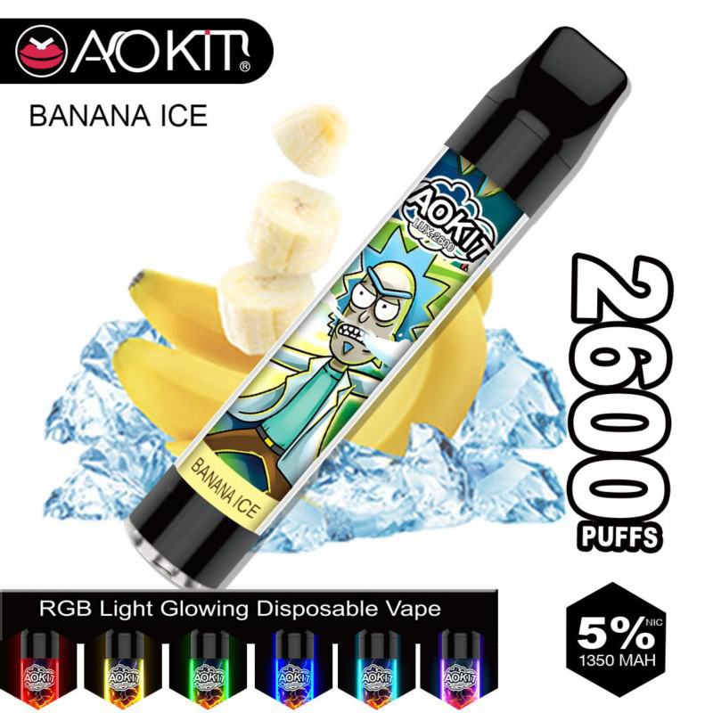 Disposable Aokit Vape Pen Aokit Lux 2600 Puffs