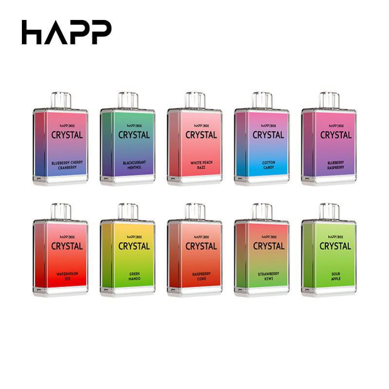Vape Disposable Happ Happ Box Crystal 600 Puffs