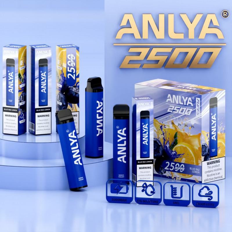 Anlya 2500 vape big puff pens plus