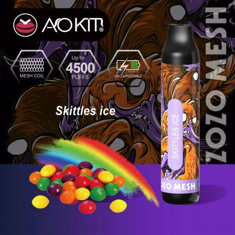 Disposable AOKIT ZOZO MESH 4500 Vape 