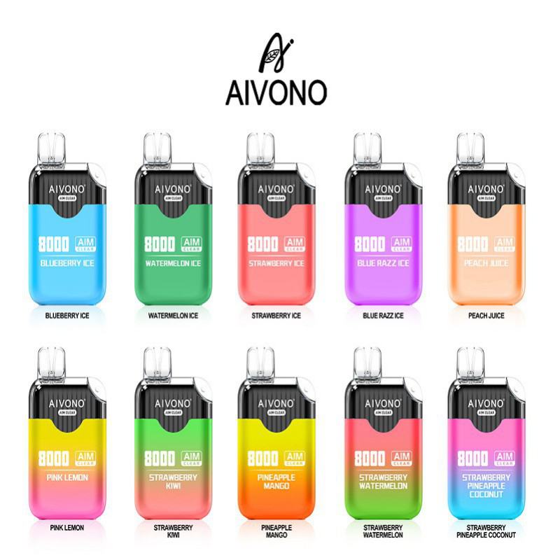 Aim Aivono Clear 8000 Puffs Pens