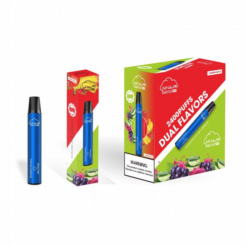 AIERBAITA Air Glow Switch 2 In1 2400 Puffs Vape Pen