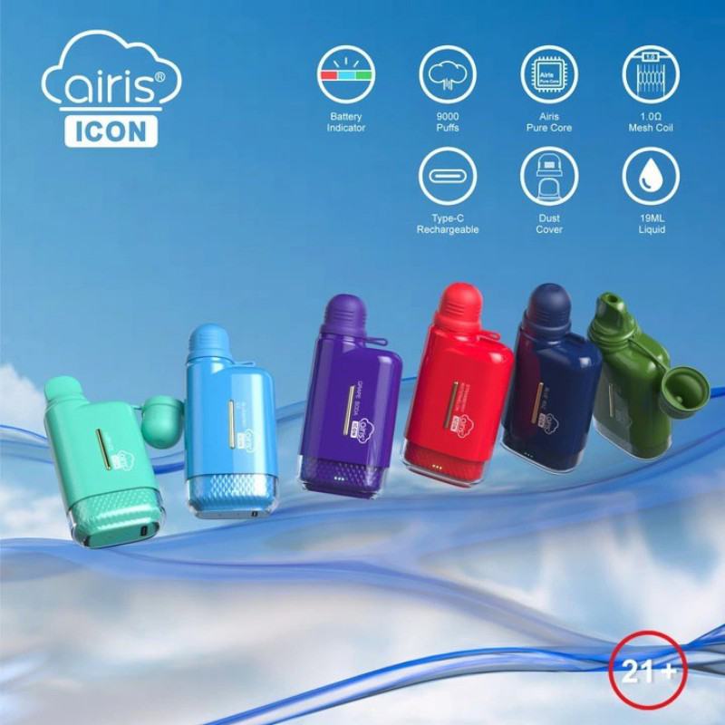 Disposable Vape AIRIS Airis Icon 9000