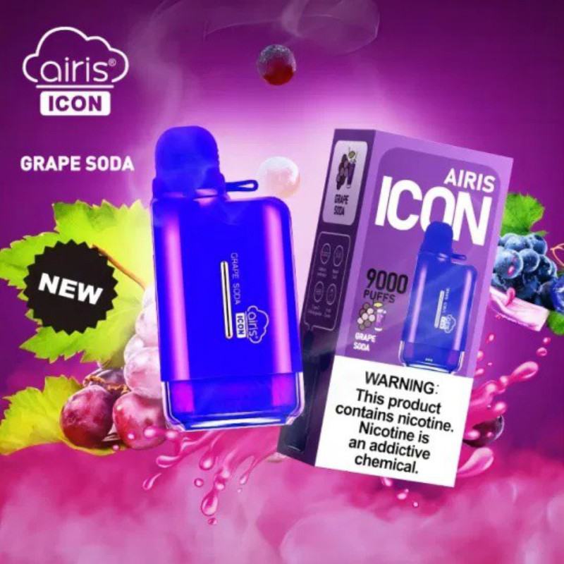 Disposable Vape AIRIS Airis Icon 9000