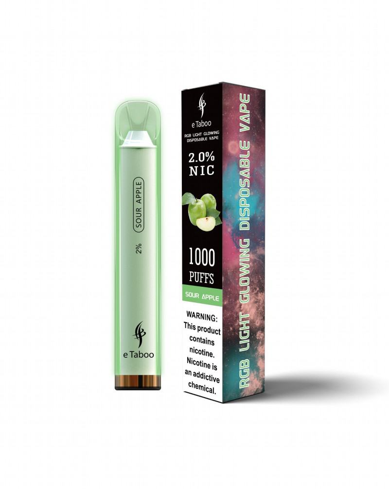 etaboo Pen Rgb Disposable Vape