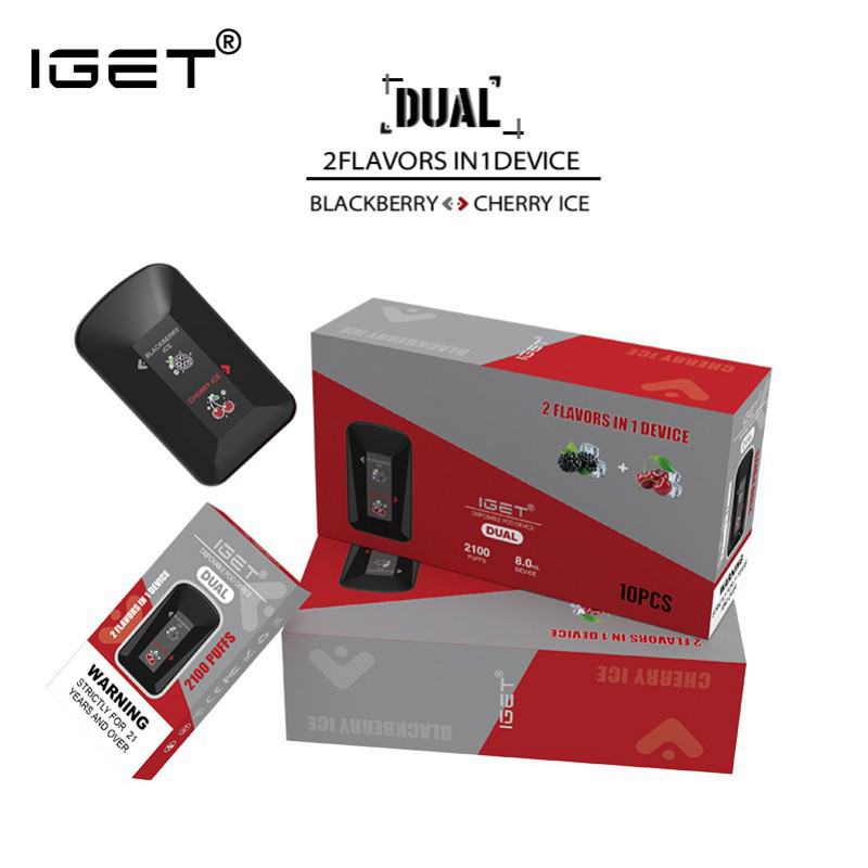 Disposable Iget Dual 2100 Puffs