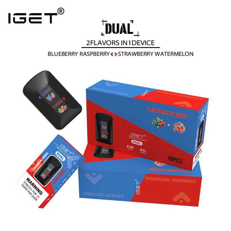Disposable Iget Dual 2100 Puffs