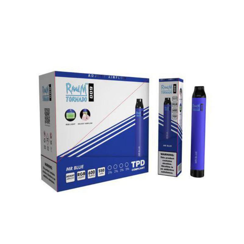 disposable Randm tornado 600 puffs