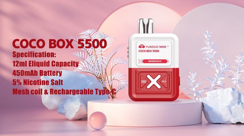 9YUNDUO Box 5500 5000 Puffs Vapes