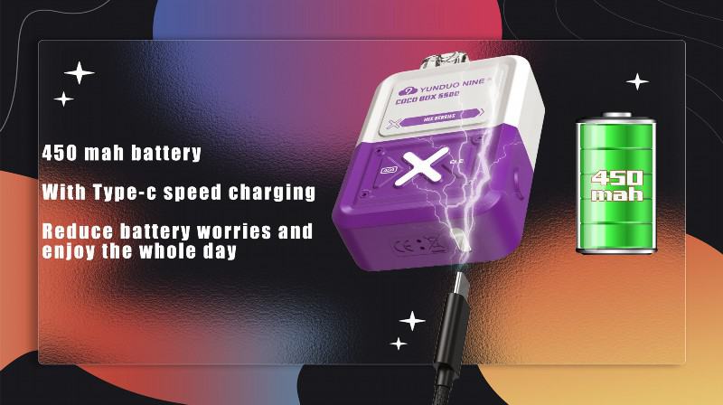 9YUNDUO Box 5500 5000 Puffs Vapes