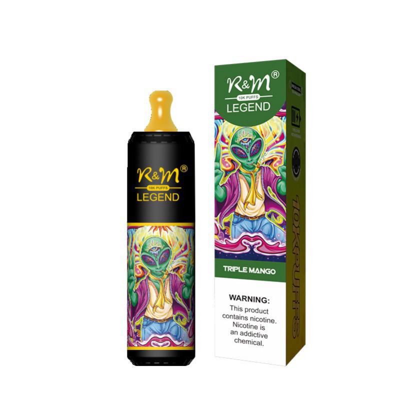 R & M Bars R&m Legend  Disposable Pod 10000 Puffs