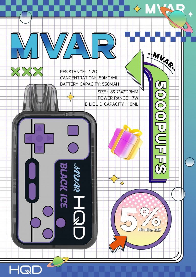 Vape Pen Hqd Mvar H094 5000 Puffs
