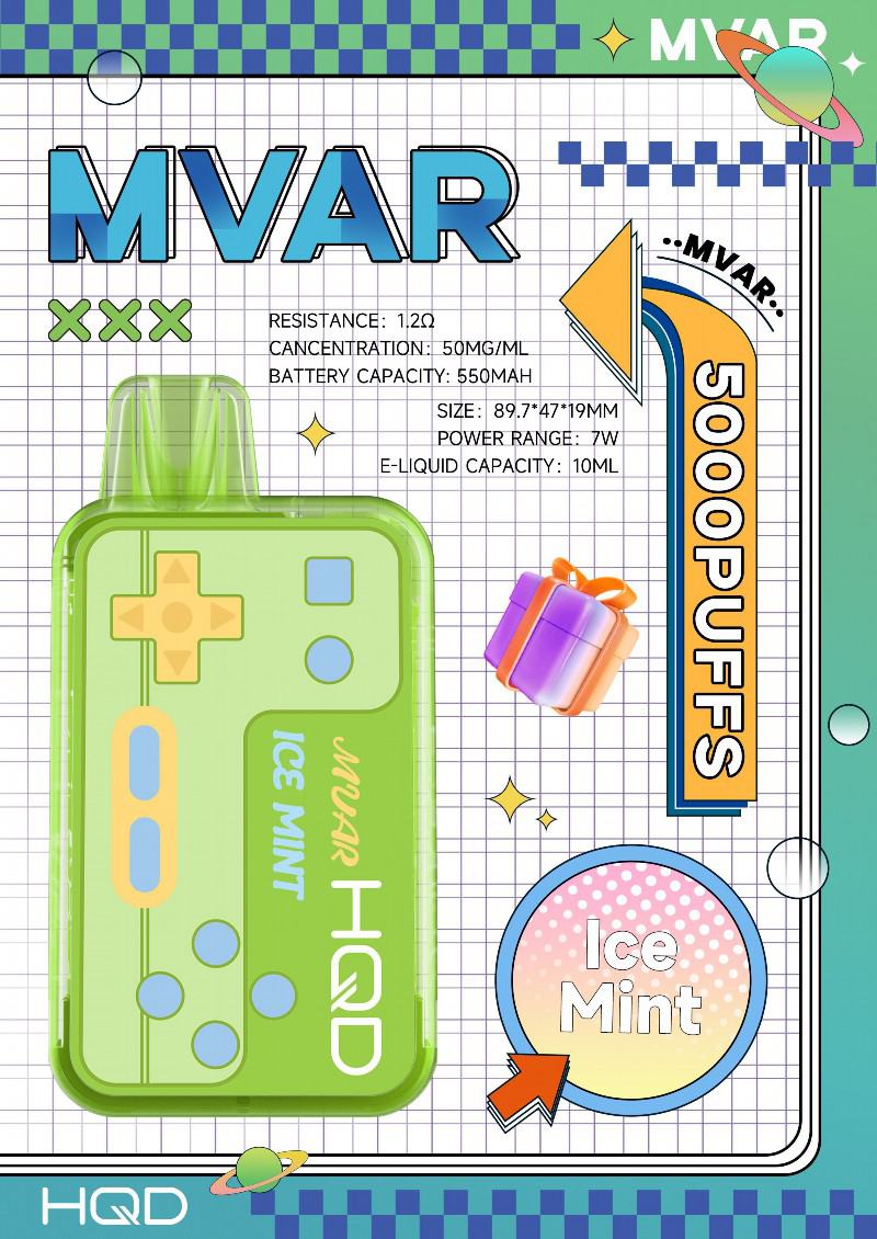 Vape Pen Hqd Mvar H094 5000 Puffs