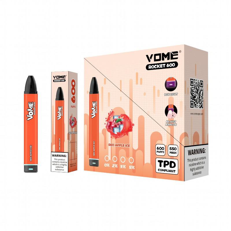 Vome Pens Vome Rocket 600 Puffs Disposable Vape