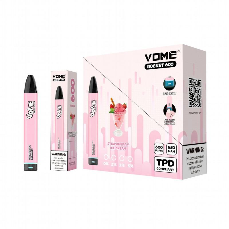 Vome Pens Vome Rocket 600 Puffs Disposable Vape