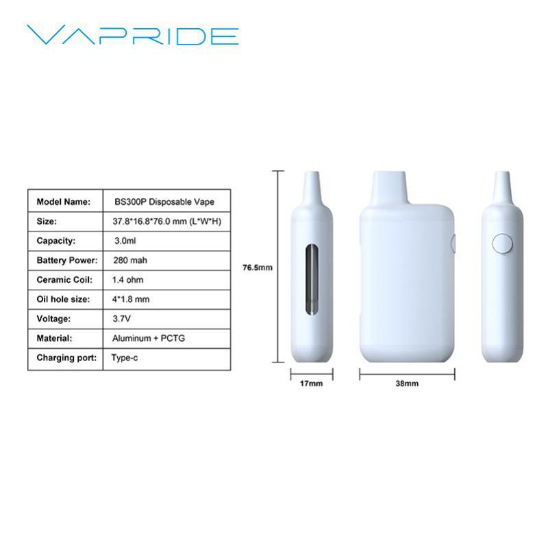 VAPRIDE Puff Vy03 Electronic Cigarette