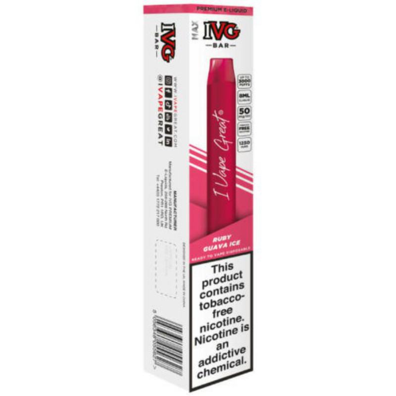 IVG Ivg 3000 Puffs Disposable E-cigarette Nicotine