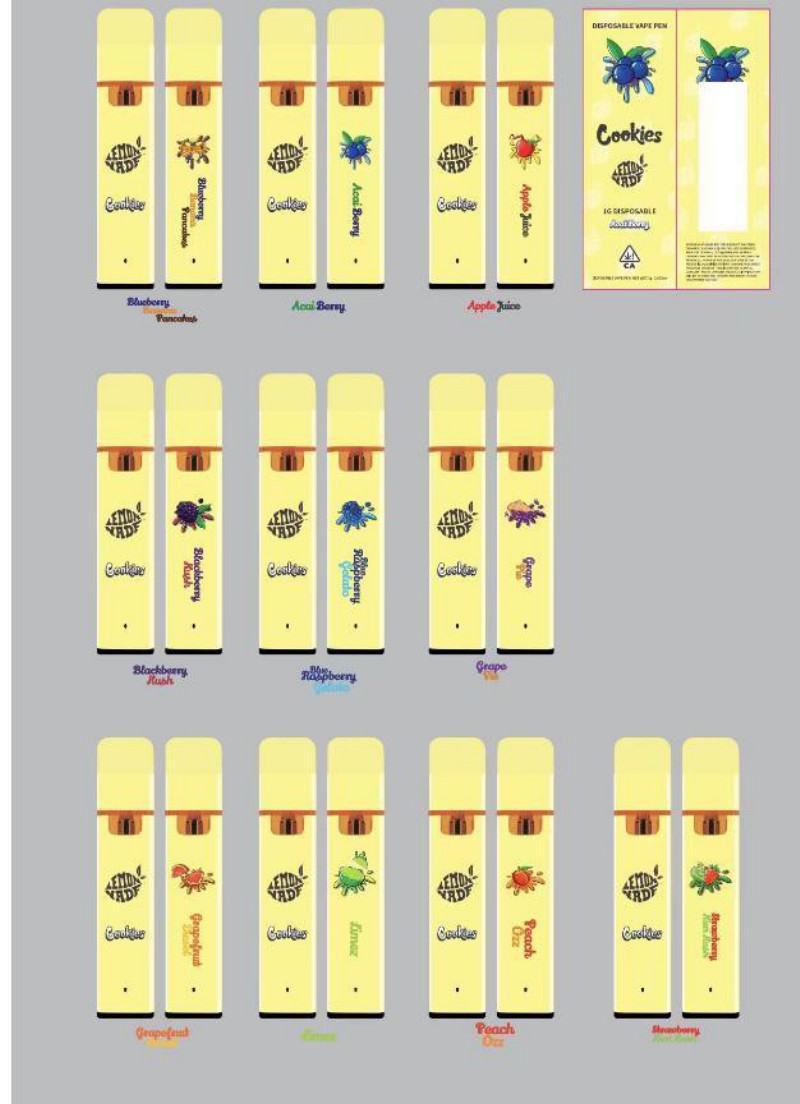 Disposable Vape Cookies Lemon Pen