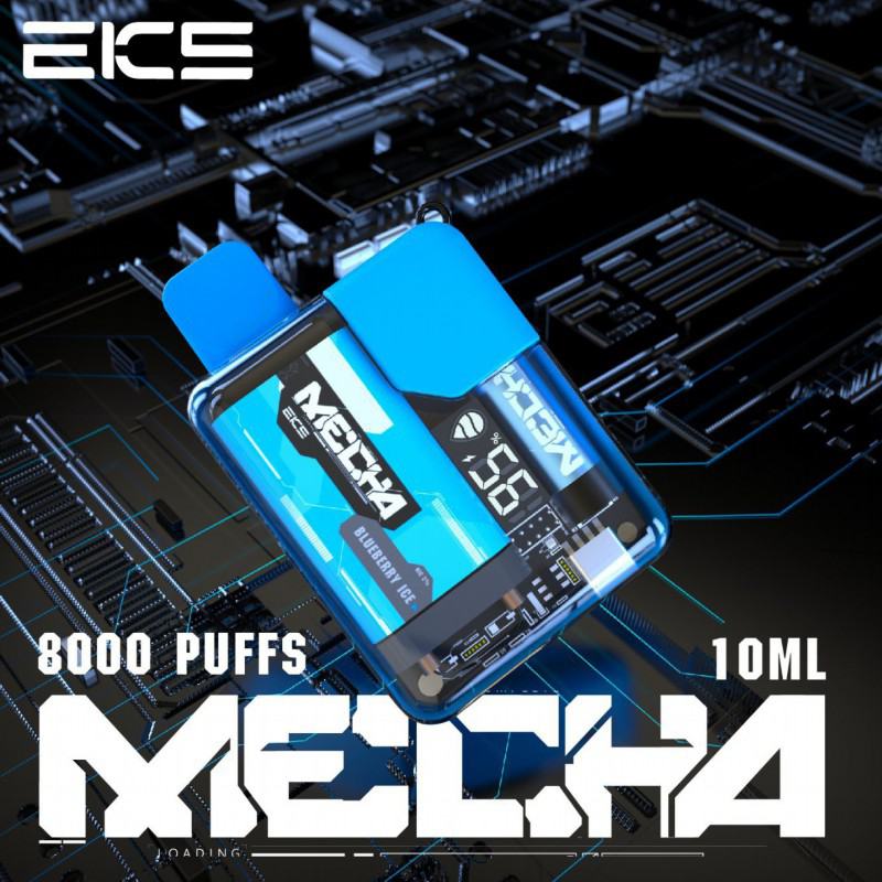 EKS Mecha 8000 Puffs Disposable E-cigarette Nicotine