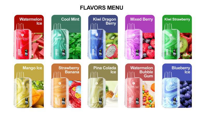 Disposable Big Hit Vape Customized Airis Icrystal