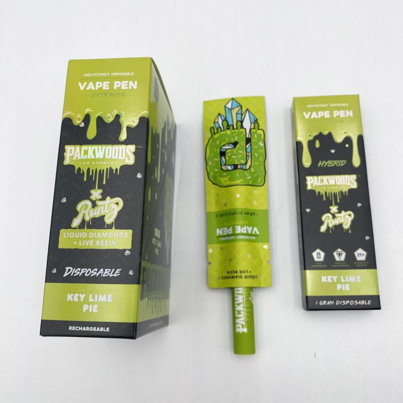 Packwoods X Runtz Pr16 Disposable E-cigarette Nicotine