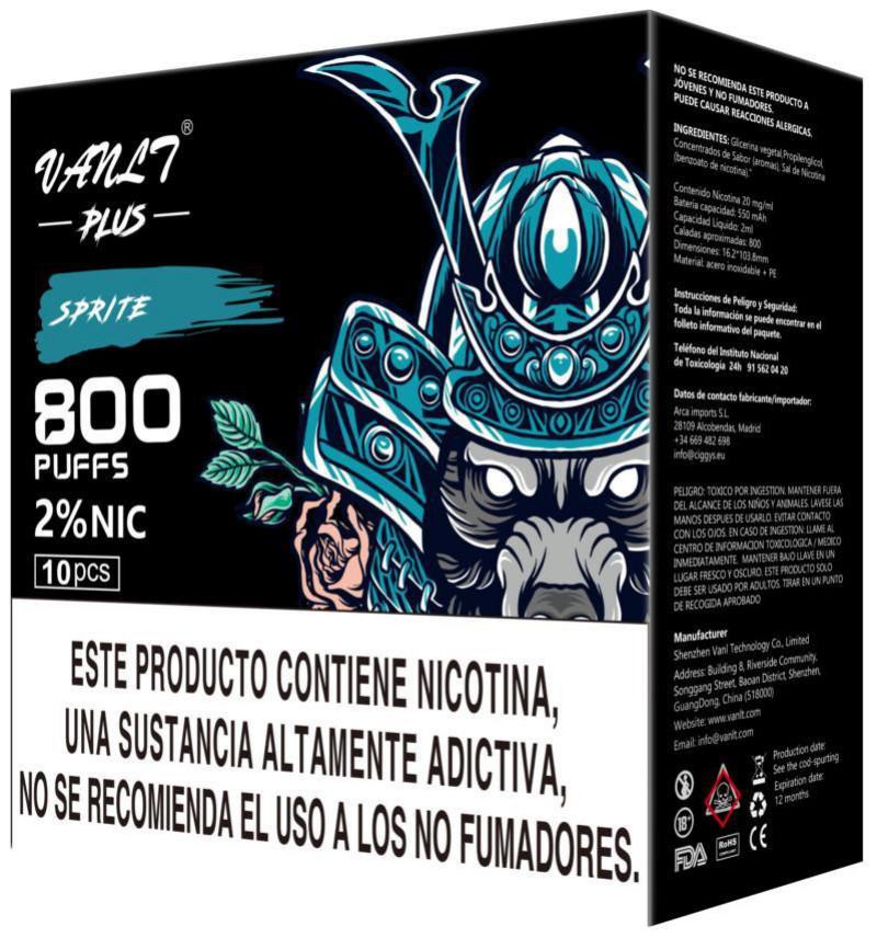 VANLT Vanlt Plus-476 Disposable Vape Brands