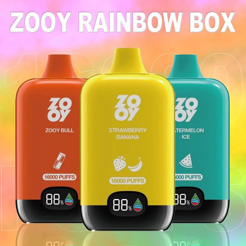 Zooy Rainbow Box 16000 Vape Disposables