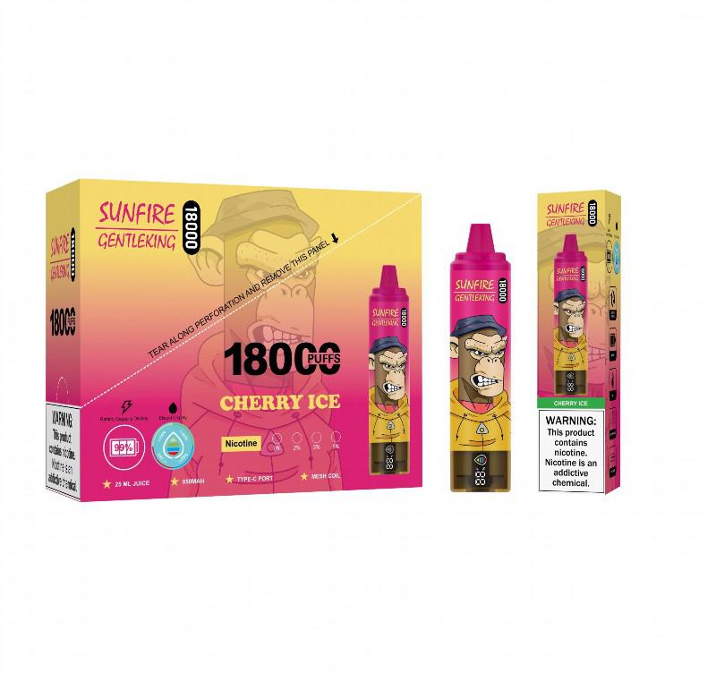 Smooth Hit Disposable Vape Sunfire S33 18000 Puffs