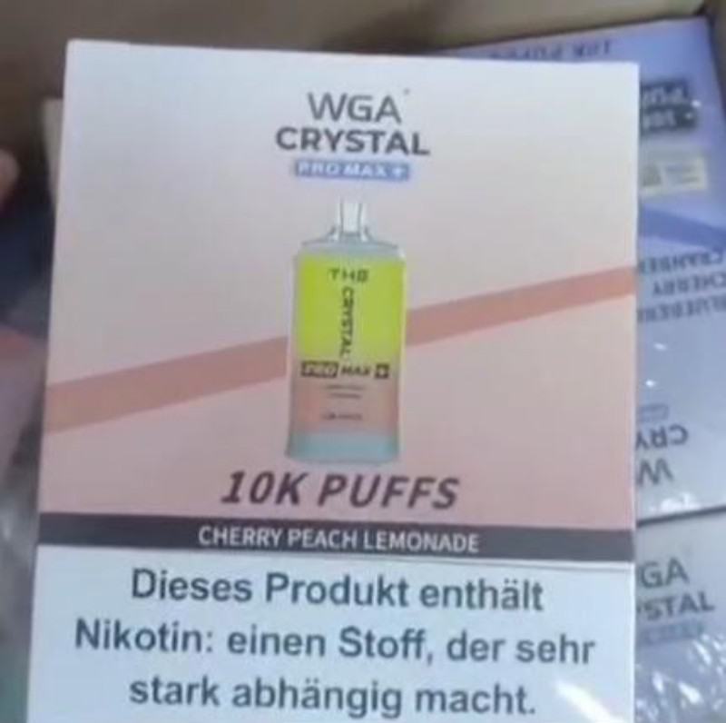 Wga Pen Crystal Pro Max 10000 Puffs Disposable Vape