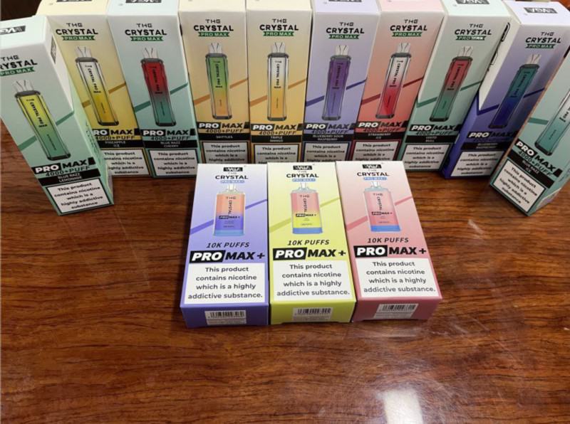 Wga Pen Crystal Pro Max 10000 Puffs Disposable Vape