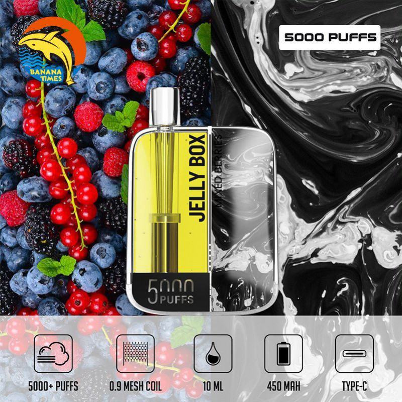 BANANATIMES/Custom Jelly Box 5000 Puffs Box Vape