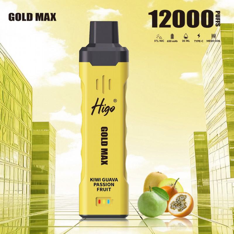 Higo Gold Max 12000 Disposable Vape Pod