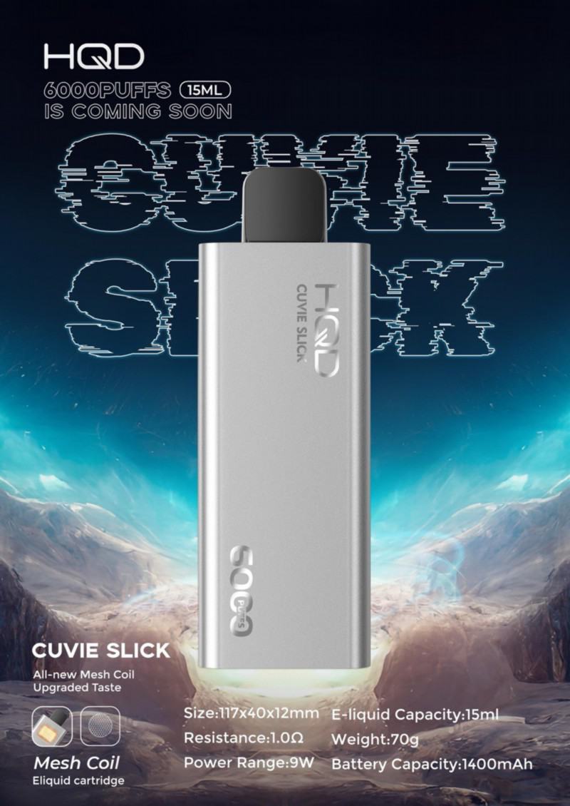 Hqd Cuvie Slick 7000 Puffs Box Vape