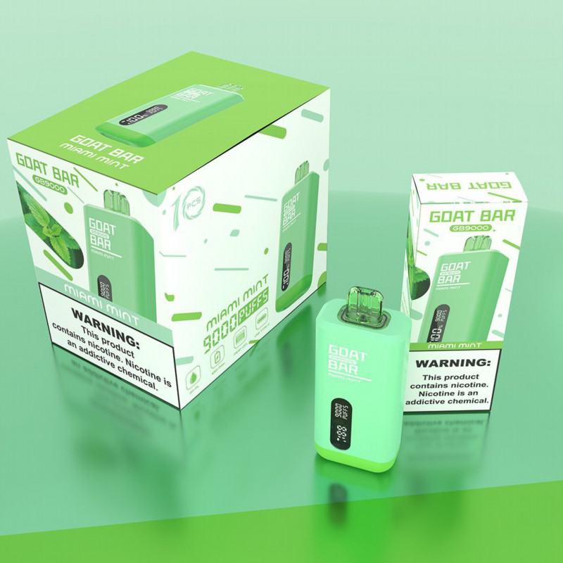  Oem Goat 9000 Puffs Disposable E-cigarette Nicotine