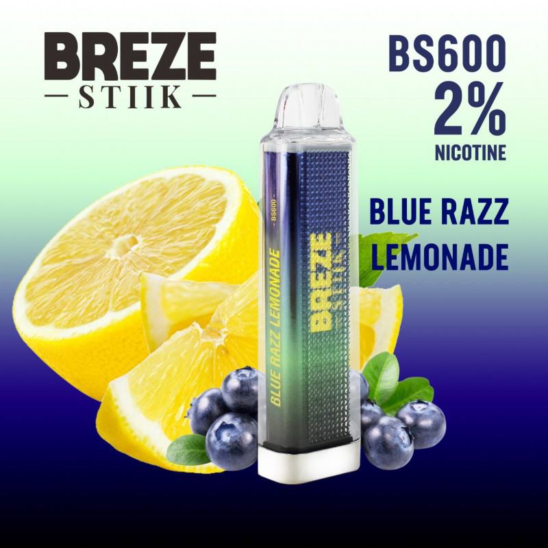 Breze Stiik Bs 600 Puffs Vapes