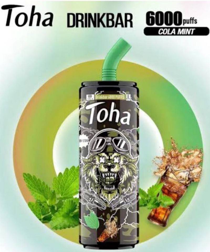 Customizable Toha 6000 Puffs Vape Disposable