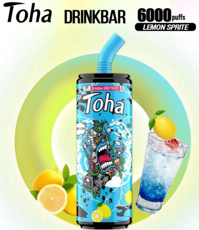 Customizable Toha 6000 Puffs Vape Disposable